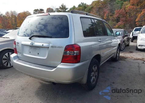 2006 Toyota Highlander V6 from USA, damaged, VIN JTEEP21A260158588